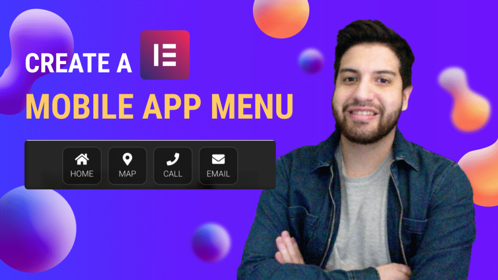 mobile app menu